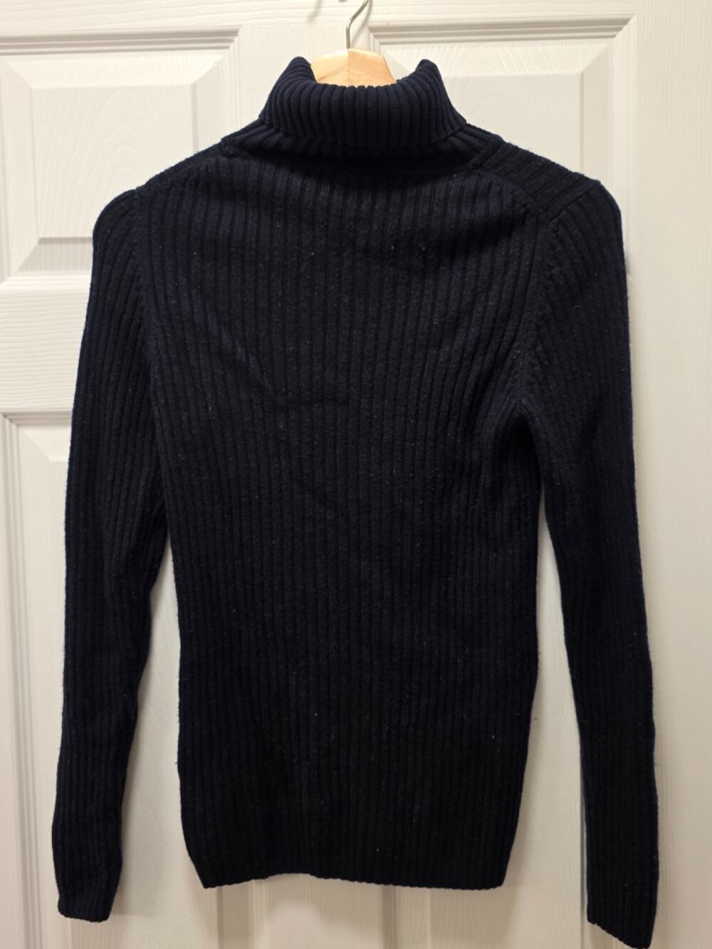 Muji Wool Ribbed Turtleneck - Picture 7 of 7